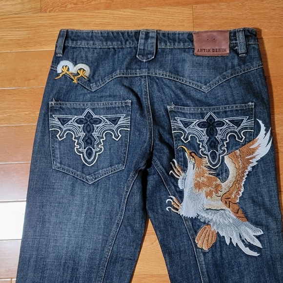 Antik Blue Denim Jeans - Picture 10 of 13